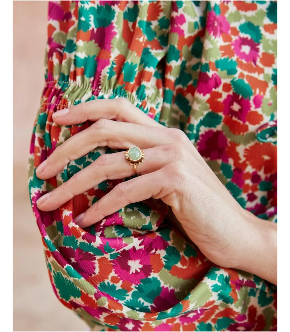 Polin et moi Anillo Piedra Rosi