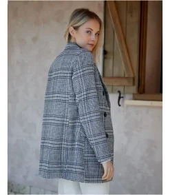 Polin et moi Blazer Cuadros Hatty