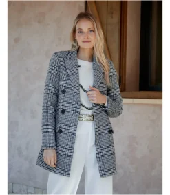 Polin et moi Blazer Cuadros Hatty