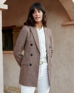 Polin et moi Blazer Cuadros Hatty