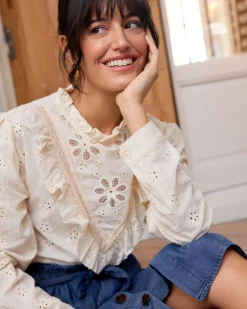 Polin et moi Blusa Batista Eloise