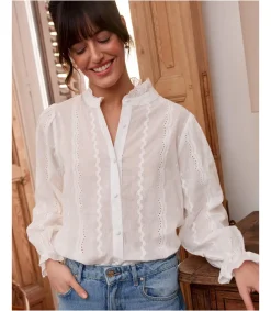 Polin et moi Blusa Botones Dorita