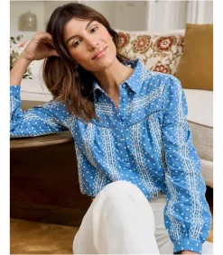 Polin et moi Blusa Denim Uxia