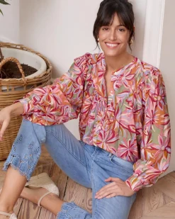 Polin et moi Blusa Estampada Angeline