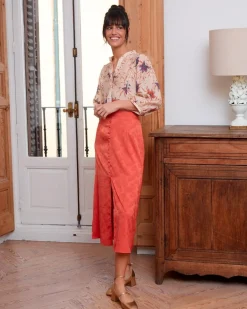 Polin et moi Blusa Flor Camila