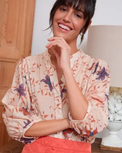 Polin et moi Blusa Flor Camila
