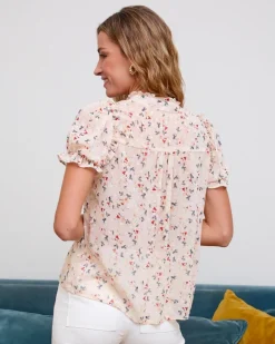 Polin et moi Blusa Flor Cruma