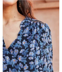 Polin et moi Blusa Flores Xeima