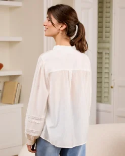 Polin et moi Blusa Mangas Dorintia