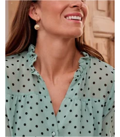 Polin et moi Blusa Topos Elama