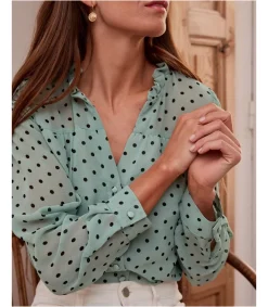 Polin et moi Blusa Topos Elama