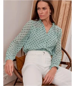 Polin et moi Blusa Topos Elama