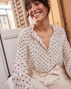 Polin et moi Blusa Topos Elama