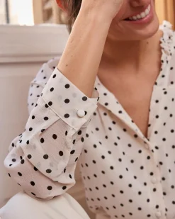 Polin et moi Blusa Topos Elama