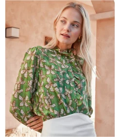 Polin et moi Blusa Volantes Aneva