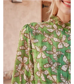 Polin et moi Blusa Volantes Aneva