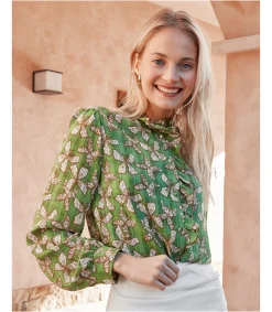 Polin et moi Blusa Volantes Aneva