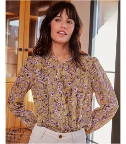 Polin et moi Blusa Volantes Berenice