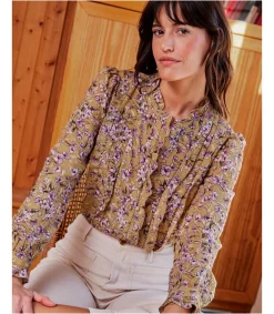 Polin et moi Blusa Volantes Berenice