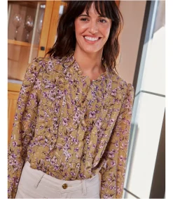 Polin et moi Blusa Volantes Berenice