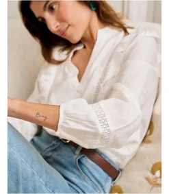 Polin et moi Blusa Volantes Paolina