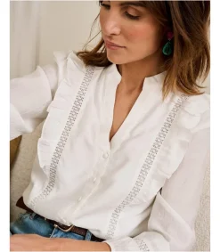 Polin et moi Blusa Volantes Paolina