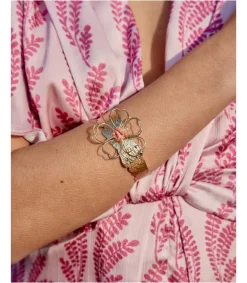 Polin et moi Brazalete Flor Trida