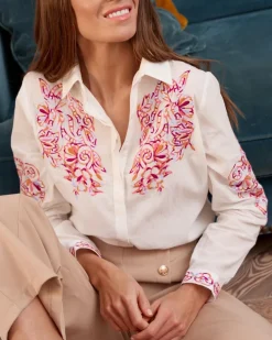 Polin et moi Camisa Bordados Kathia