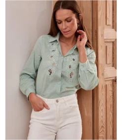 Polin et moi Camisa Bordados Priscilia