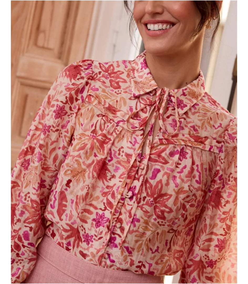 Polin et moi Camisa Floral Nicola