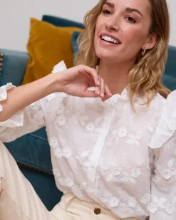 Polin et moi Camisa Flores Casemira