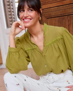 Polin et moi Camisa Lino Angelita