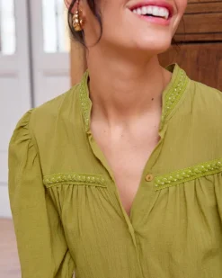 Polin et moi Camisa Lino Angelita