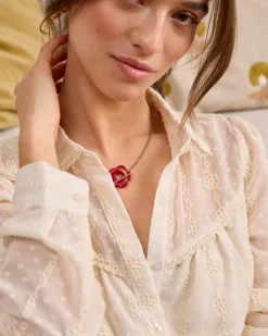 Polin et moi Camisa Transparente Saman