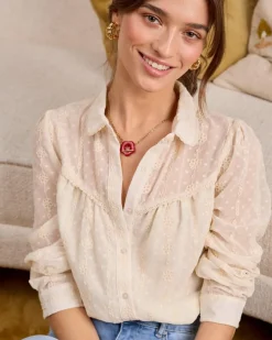 Polin et moi Camisa Transparente Saman