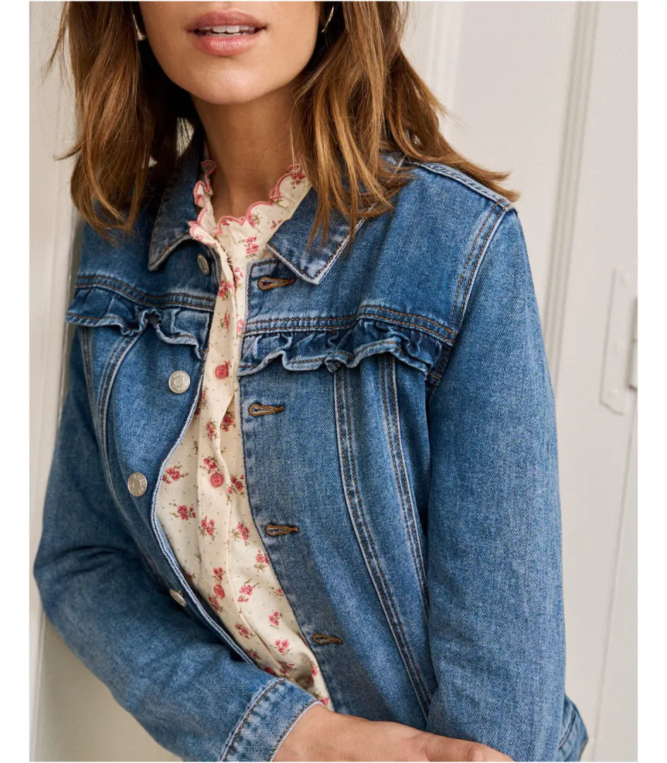 Polin et moi Cazadora Volantes Filomena