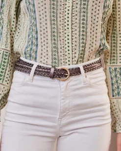 Polin et moi Cinturón Trenzado Broncia