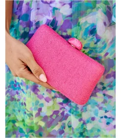 Polin et moi Clutch Rafia Cemia