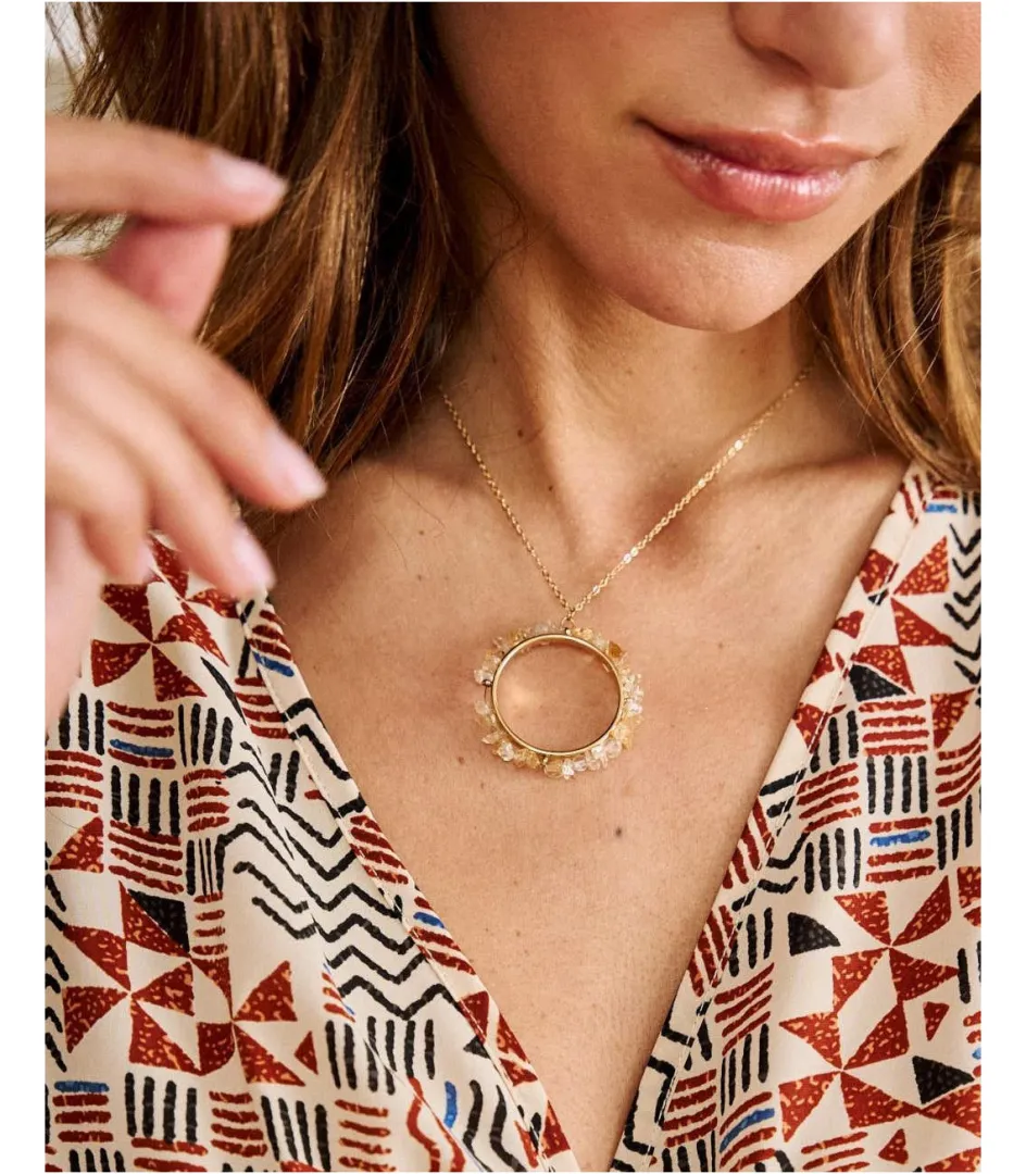 Polin et moi Colgante Círculo Petrina