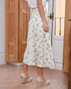 Polin et moi Falda Estampada Norah