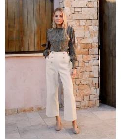 Polin et moi Pantalón Botones Neta