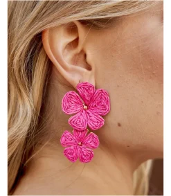 Polin et moi Pendiente Flor Rafina