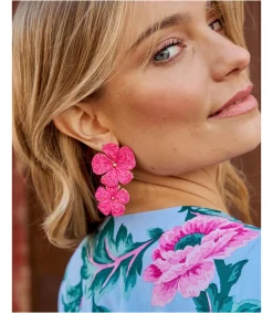 Polin et moi Pendiente Flor Rafina