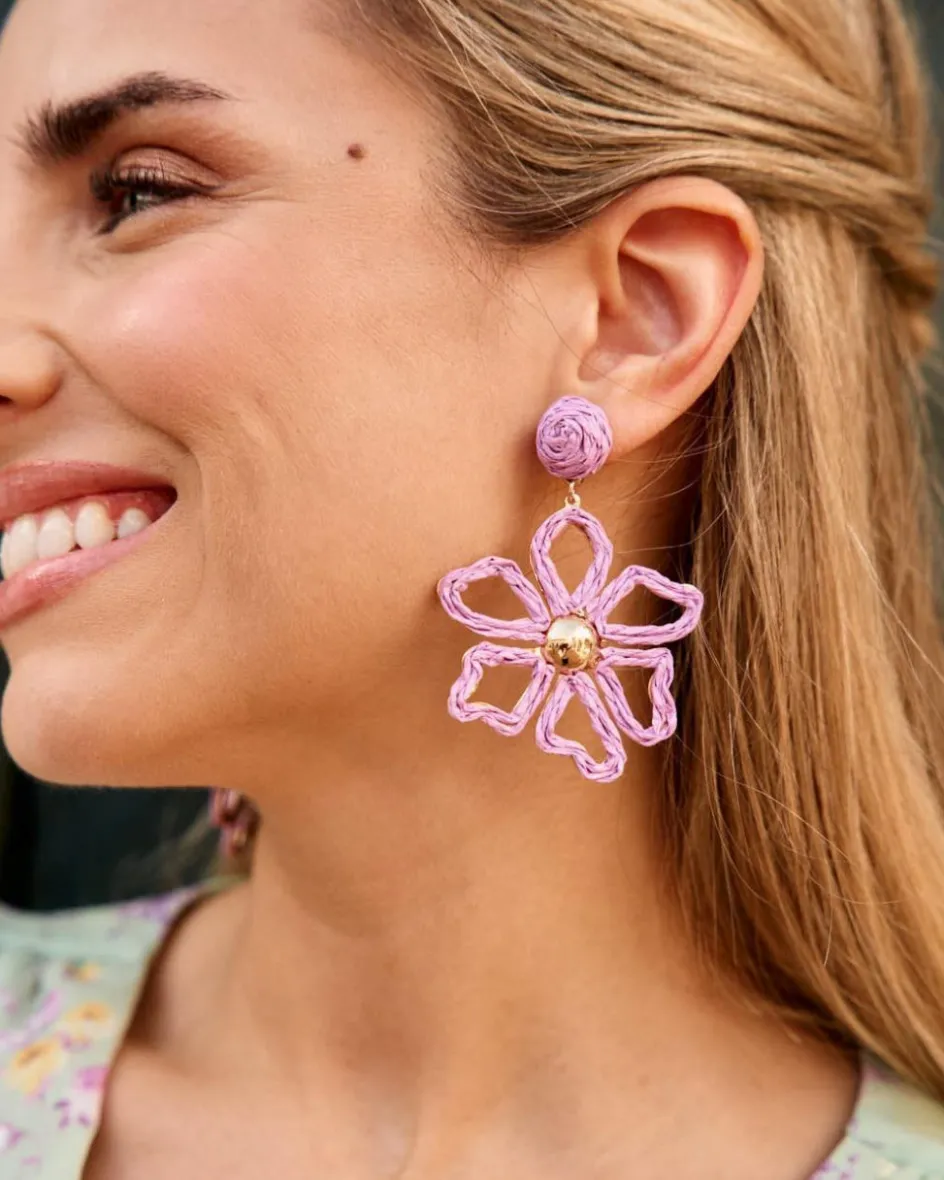 Polin et moi Pendiente Rafia Heidi