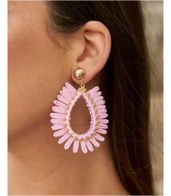 Polin et moi Pendiente Rafia Nora