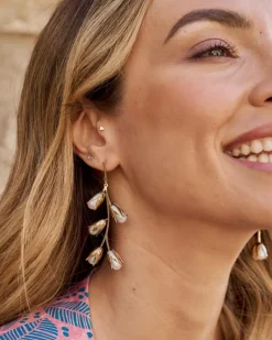 Polin et moi Pendiente Rama Perla