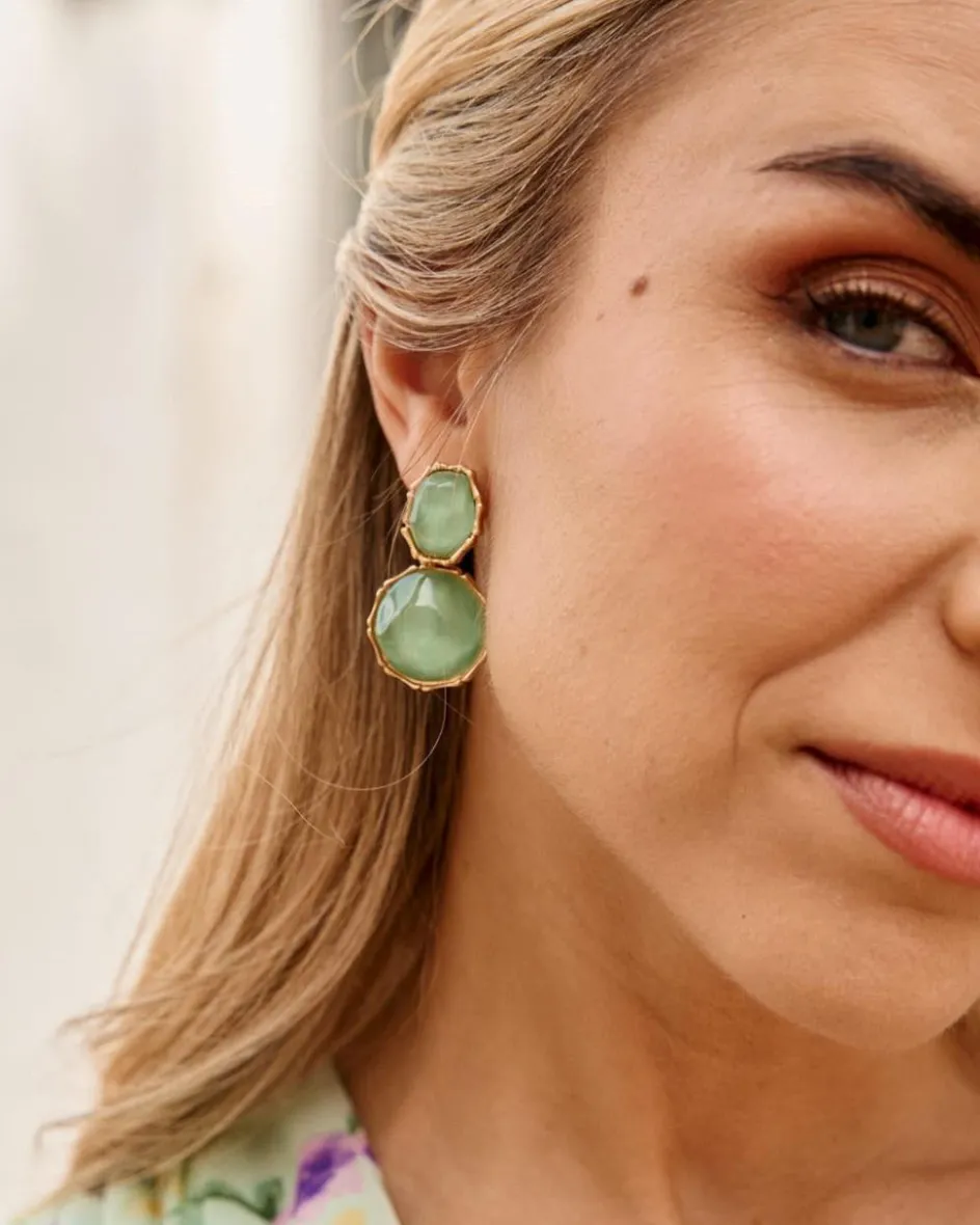 Polin et moi Pendientes Agua Bruna