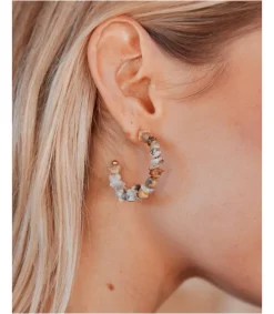 Polin et moi Pendientes Aro Fátima