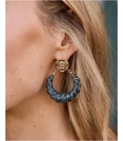 Polin et moi Pendientes Aro Nacir