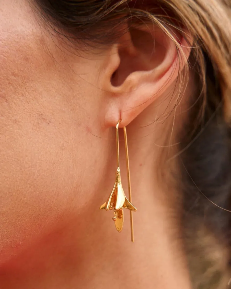 Polin et moi Pendientes Campana Adina